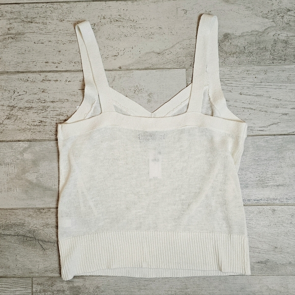 NWT Banana Republic Wide-Trim Sweater Tank - Picture 3 of 5